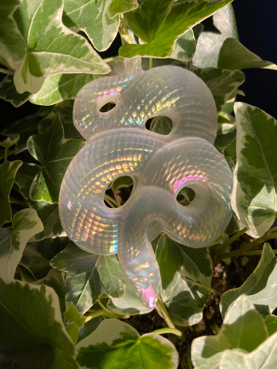 Aura Selenite Snake