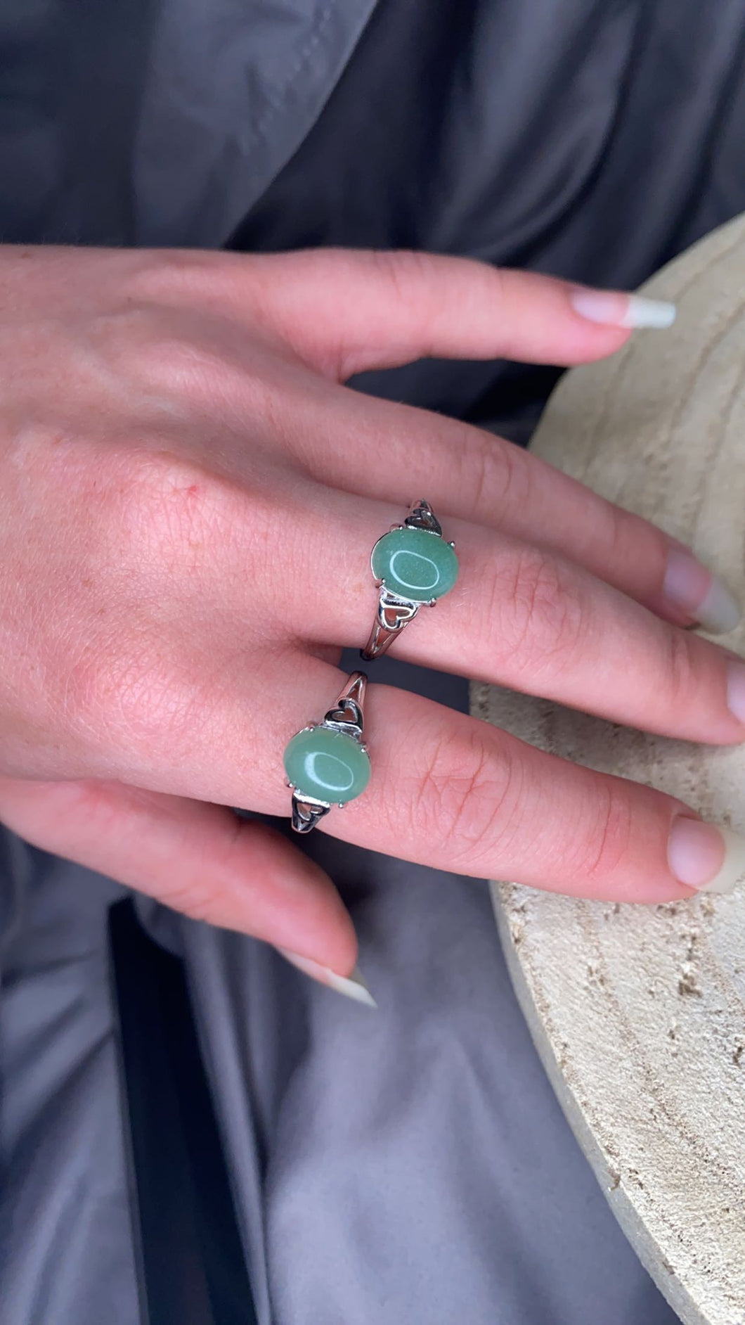 Green Aventurine and Copper