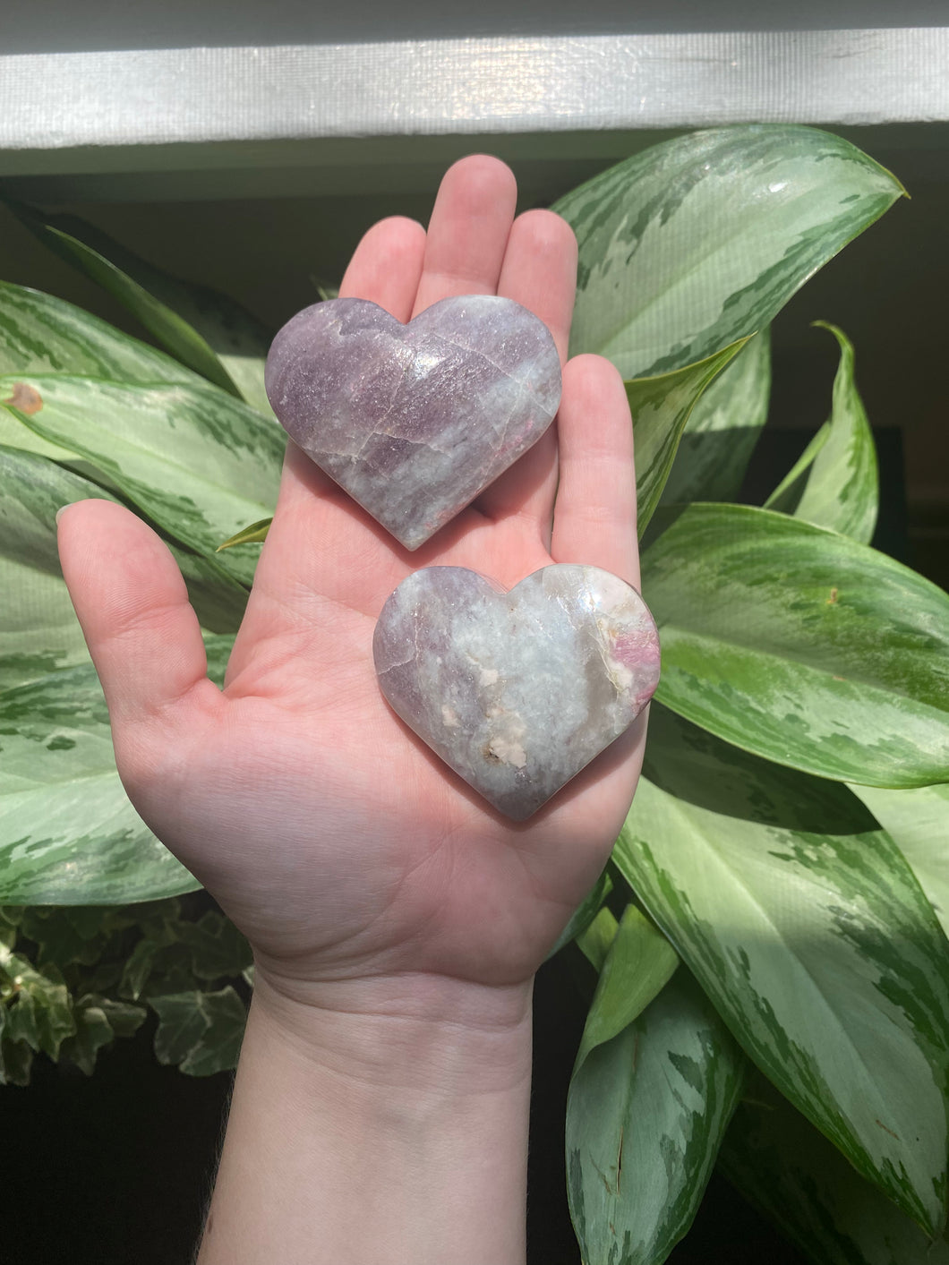 Pink Tourmaline Heart