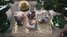 Load image into Gallery viewer, Chalcedony Fire Agate in host rock
