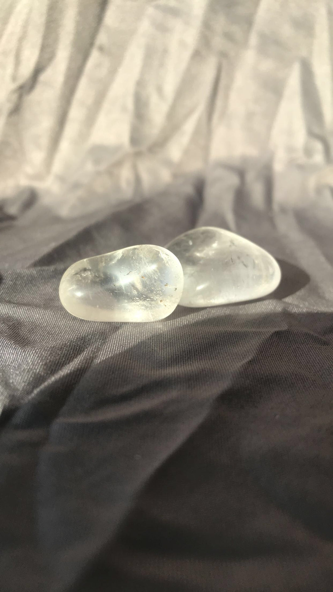 Clear Quartz Tumbles