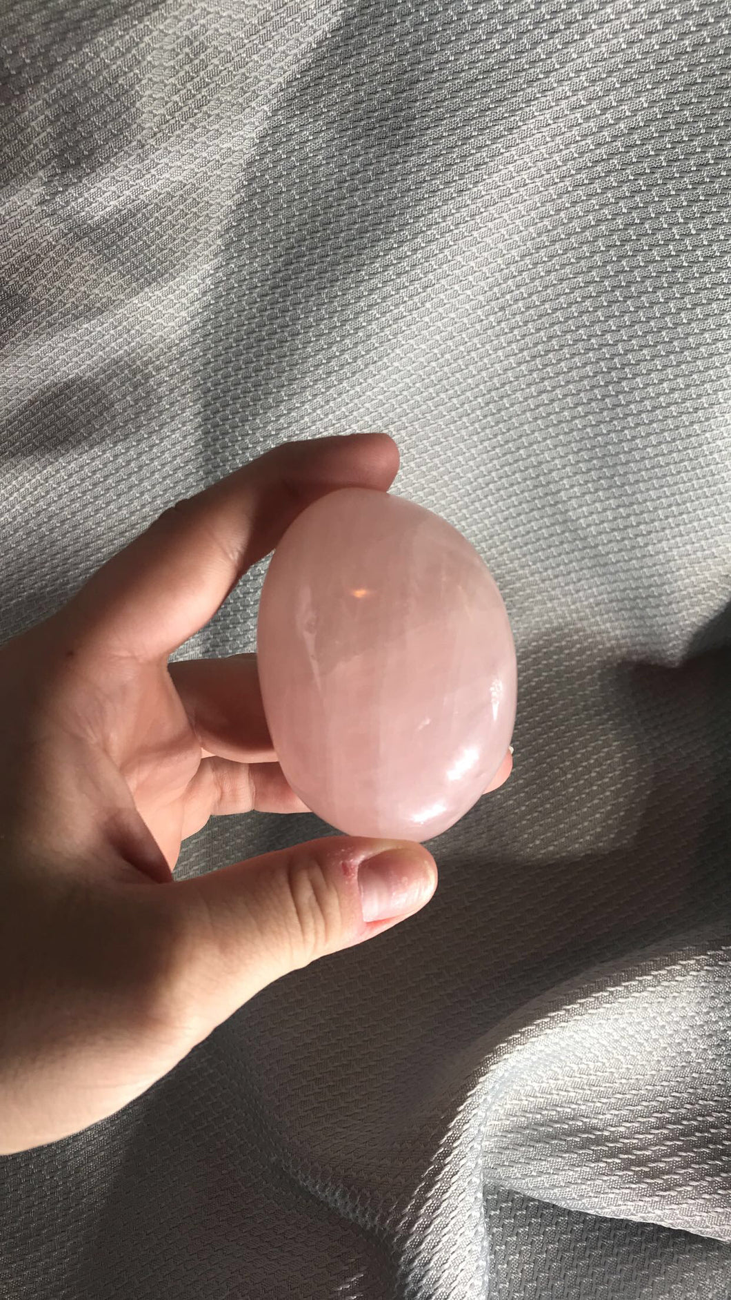 Rose Quartz Palm