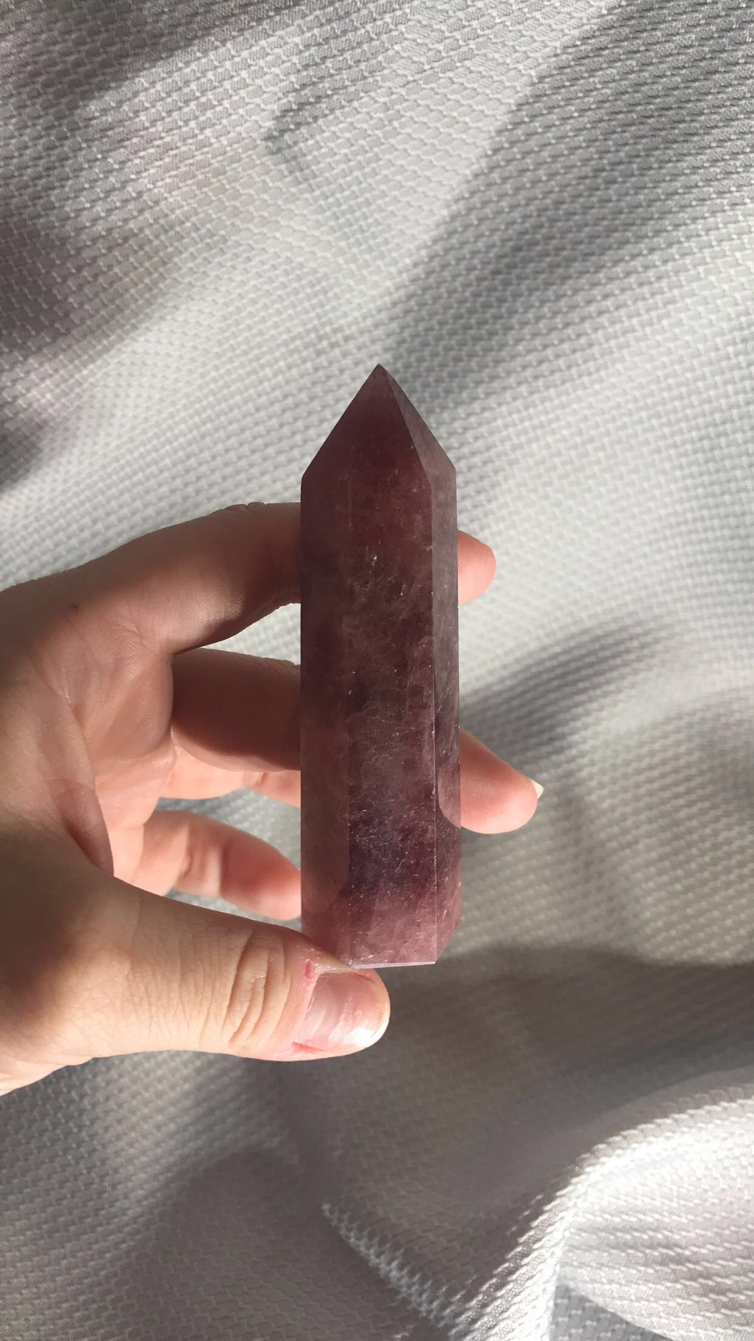 Strawberry Quartz Tower