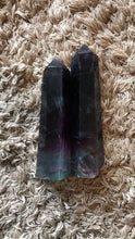 Load image into Gallery viewer, Rainbow Fluorite Tower High Quailty
