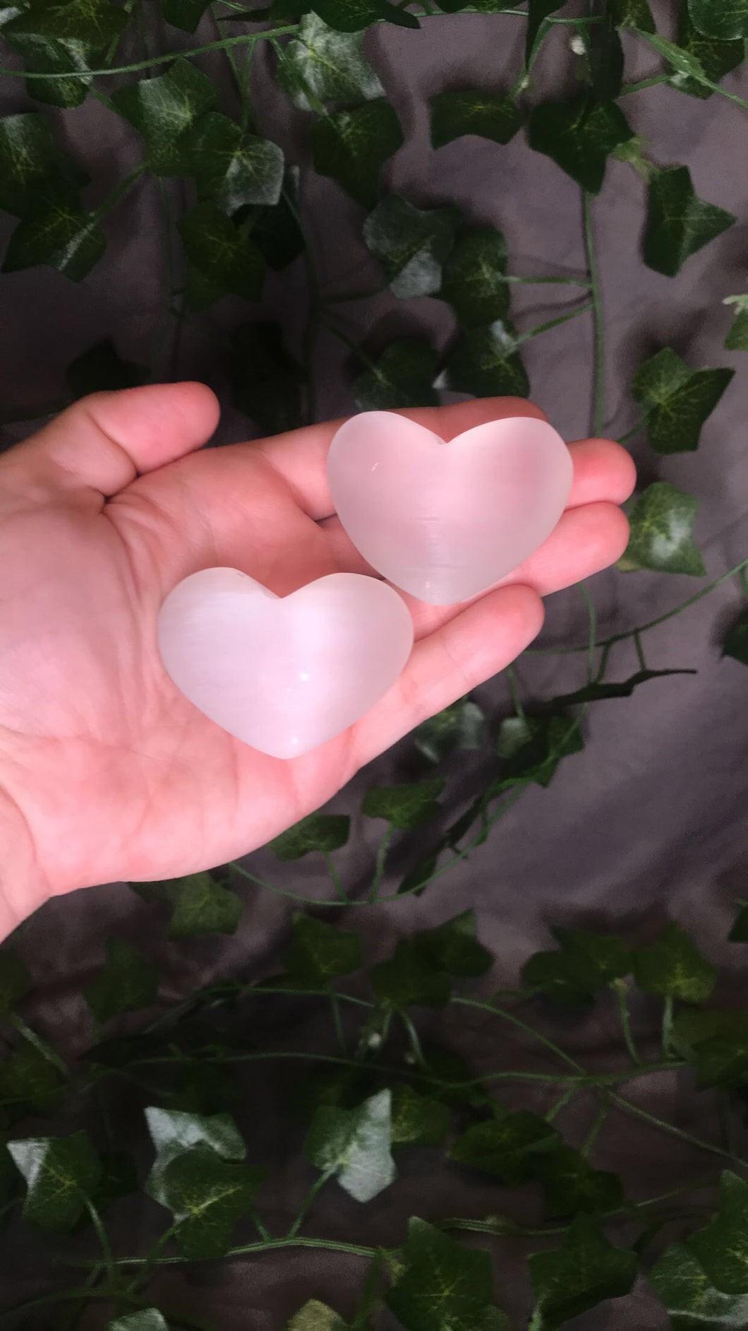 Selenite Heart