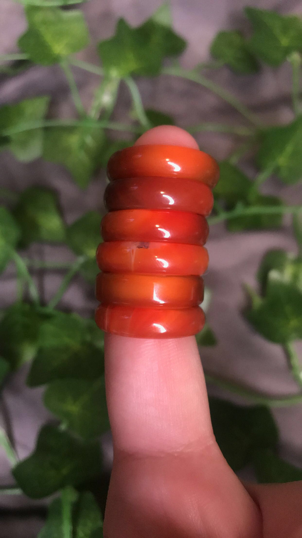 Carnelian Rings