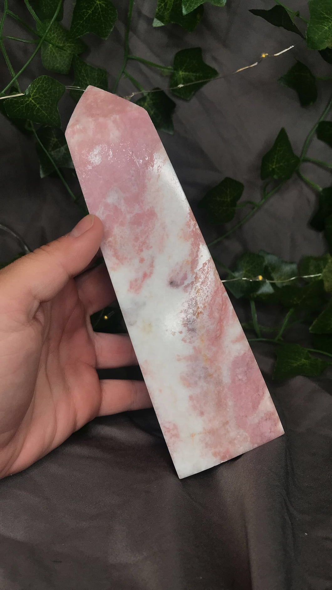 XL Pink Opal Tower